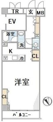 トーシンフェニックス江戸川橋の間取り画像