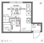 COCOCUBE西荻窪の間取り画像