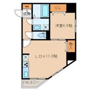 ARTERE東日本橋の間取り画像