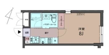 CREAL渋谷笹塚の間取り画像