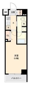 リヴシティ西早稲田の間取り画像