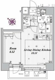 メイクスデザイン三ノ輪の間取り画像