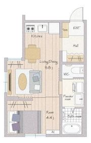 CASITA鴻巣の間取り画像