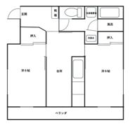 スカイマンションの間取り画像