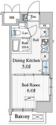 Totsu Residence Kaminarimonの間取り画像