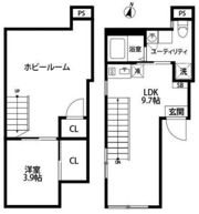 オーク清澄白河の間取り画像