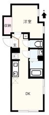 ロータス平和島Eastの間取り画像