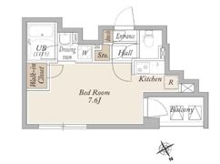 Live Casa門前仲町の間取り画像