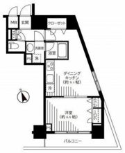 銀座レジデンス伍番館の間取り画像