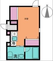 Asher蒲田の間取り画像