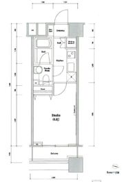 ファーストリアルタワー新宿の間取り画像