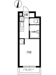 スカイコート新宿落合第6の間取り画像