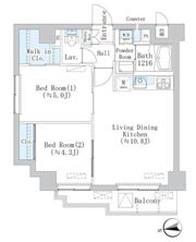 ラ・ヴィータ35の間取り画像