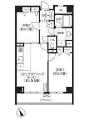セゾン深川の間取り画像