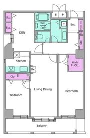 Primegate飯田橋の間取り画像