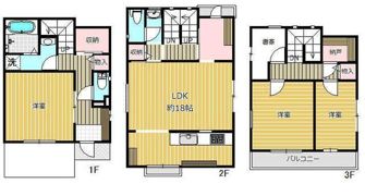 南小岩6丁目貸家の間取り画像