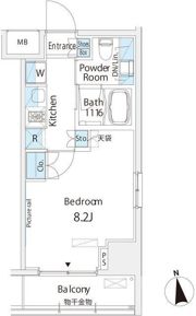 Belle Vue 浅草橋の間取り画像