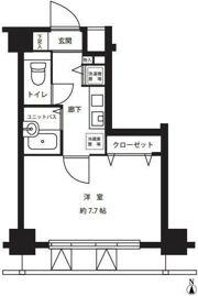（シニア向け）メインステージ日本橋人形町の間取り画像