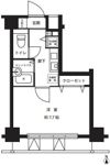 （シニア向け）メインステージ日本橋人形町の間取り画像