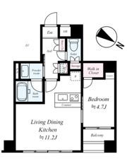 アーリアシティ日本橋の間取り画像