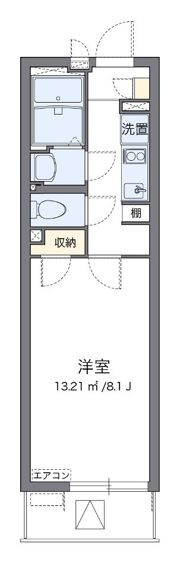 クレイノアーバン 大宮の間取り画像