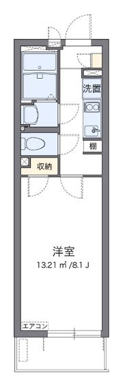 クレイノアーバン 大宮の間取り画像