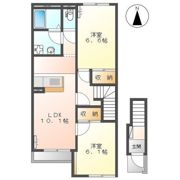 パルフェドルミナスⅡの間取り画像