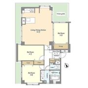 高輪ハイツの間取り画像