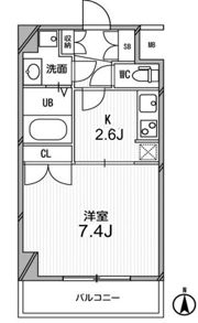 スペーシア高円寺Ⅰの間取り画像