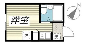 アミューズ上高田Ⅱの間取り画像