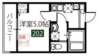 MELDIA雑色の間取り画像