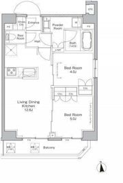 プラウドフラット浅草橋の間取り画像
