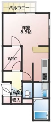VALO吉村の間取り画像