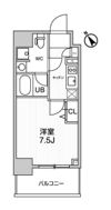グランドコンシェルジュ浅草橋の間取り画像