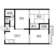 グリーンハイツはりまA棟の間取り画像