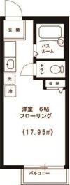 AKハイツの間取り画像