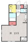 Ruhe文化公園前通りの間取り画像