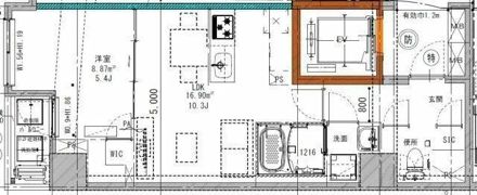 リビオメゾン東日本橋の間取り画像