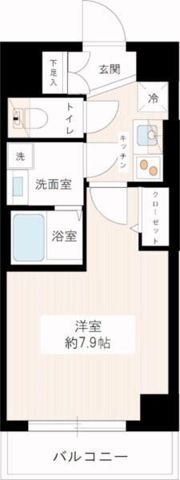 ティモーネ深川リーヴァの間取り画像
