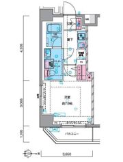 ジェノヴィア押上スカイガーデンの間取り画像