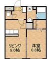 ピーチフローレ6thの間取り画像