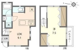 大徳ハウスの間取り画像
