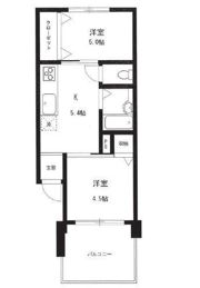 第二椎名町マイコーポの間取り画像