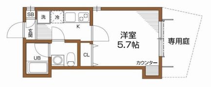 グリュックスクレーの間取り画像