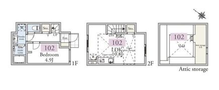 アーベインテラス久が原の間取り画像