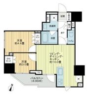 ライオンズ千代田岩本町ミレスの間取り画像