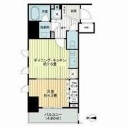 ライオンズ浅草橋ミレスの間取り画像