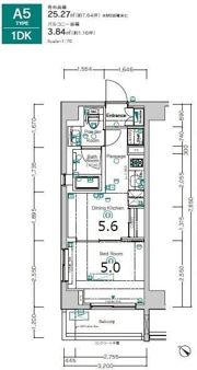 XEBEC長原の間取り画像