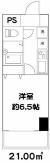 ドミール北新宿2の間取り画像