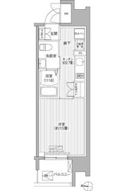 セントラーレ新城の間取り画像